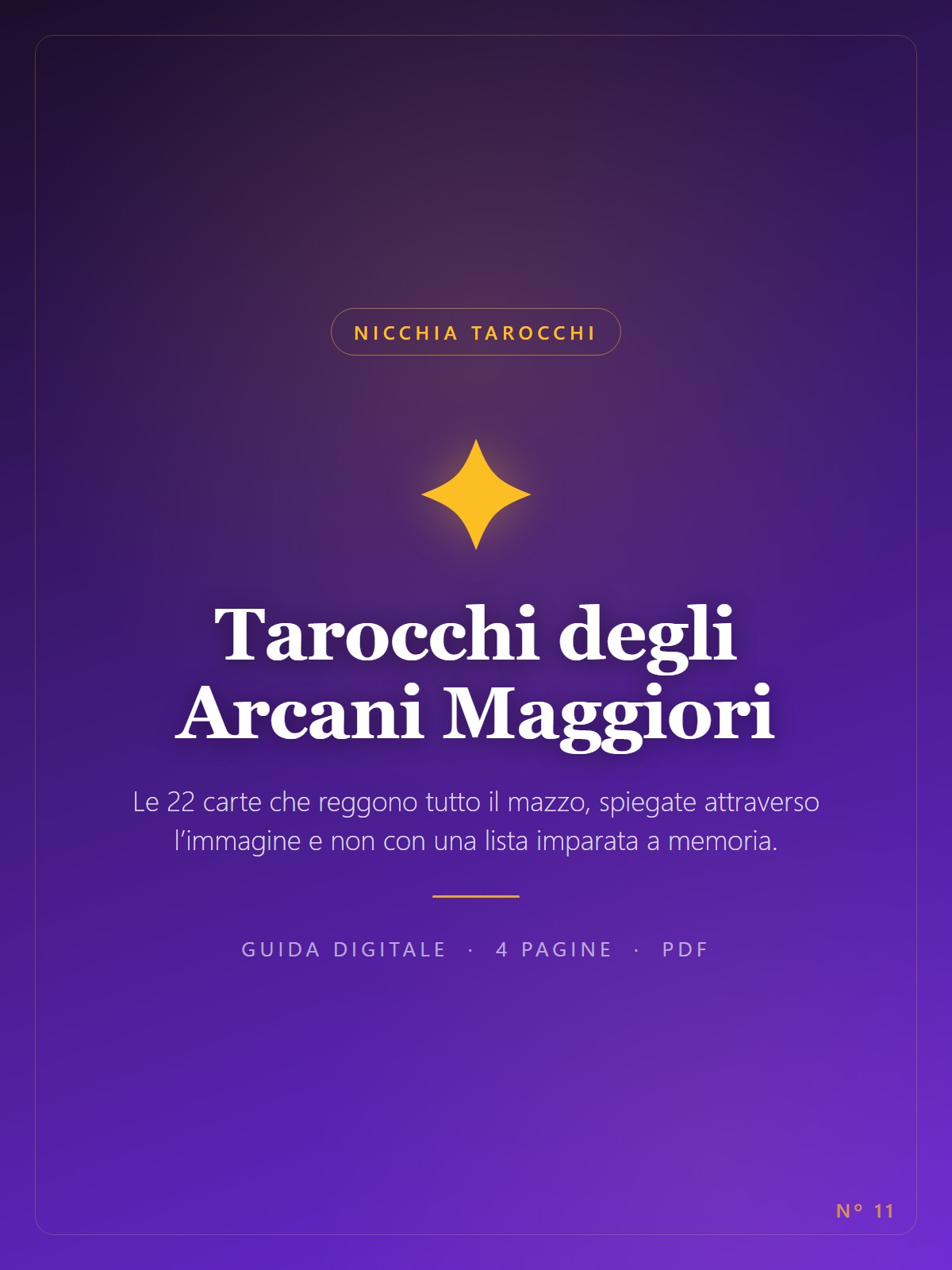 Tarocchi degli Arcani Maggiori