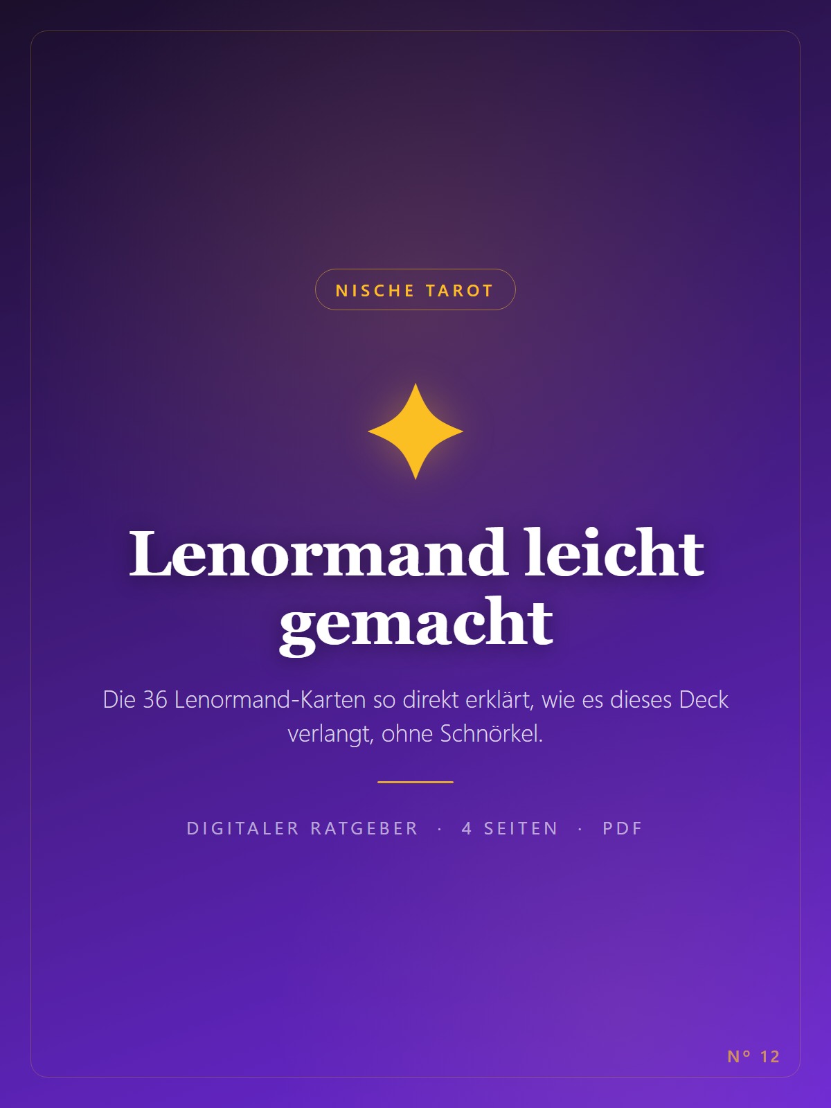 Lenormand leicht gemacht