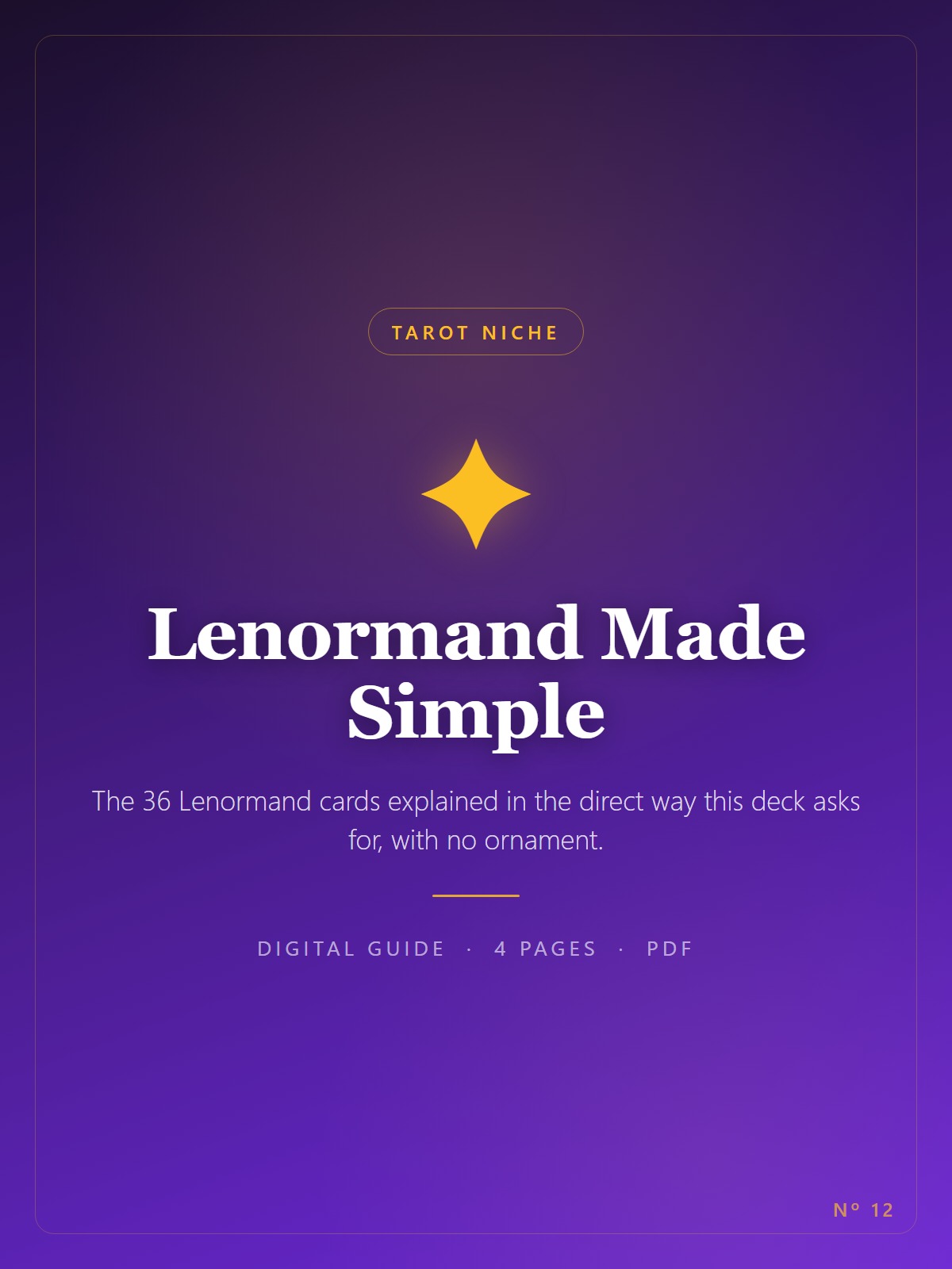 Lenormand Made Simple