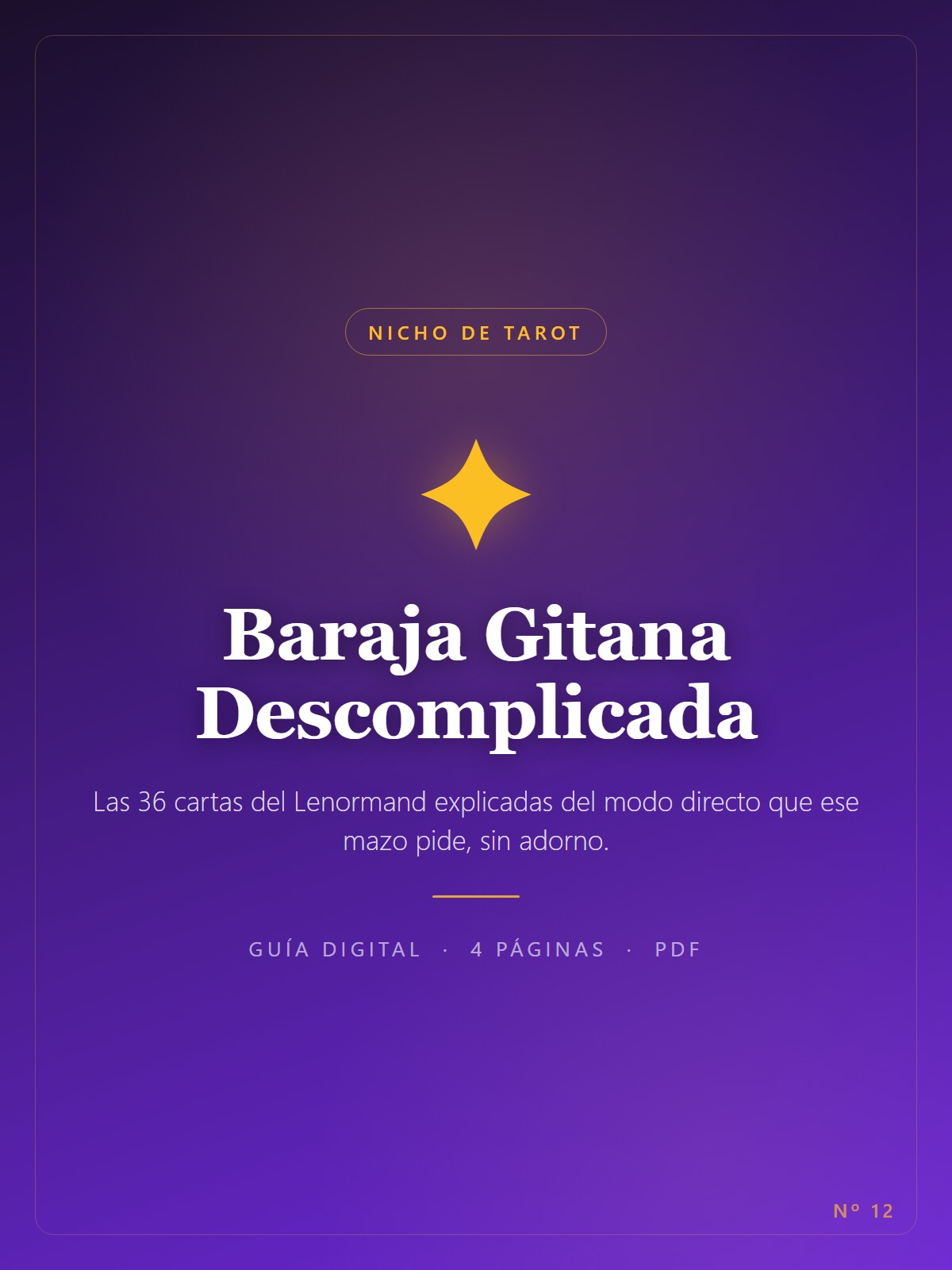 Baraja Gitana Descomplicada