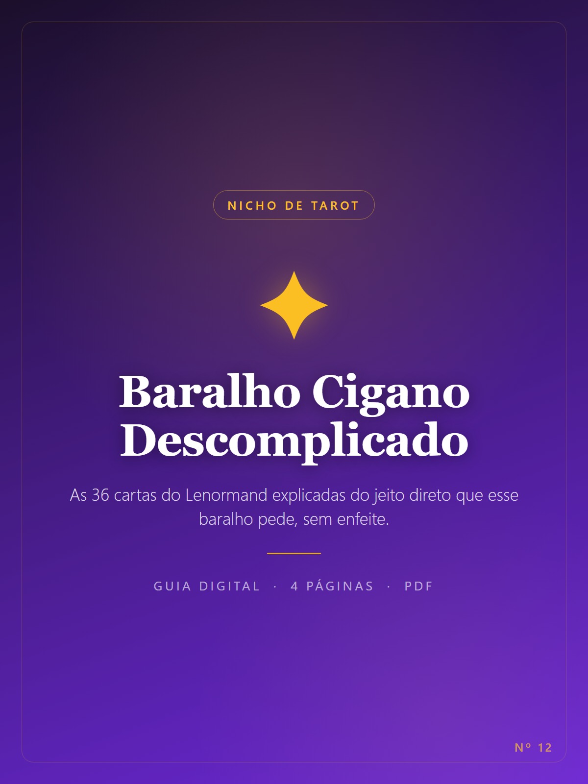 Baralho Cigano Descomplicado