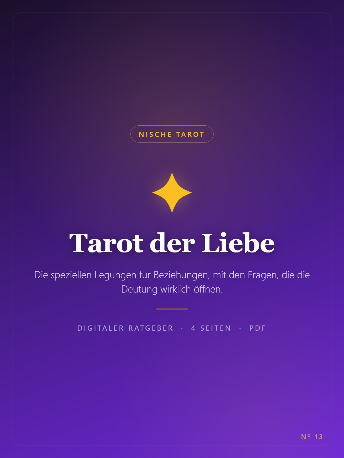 Tarot der Liebe