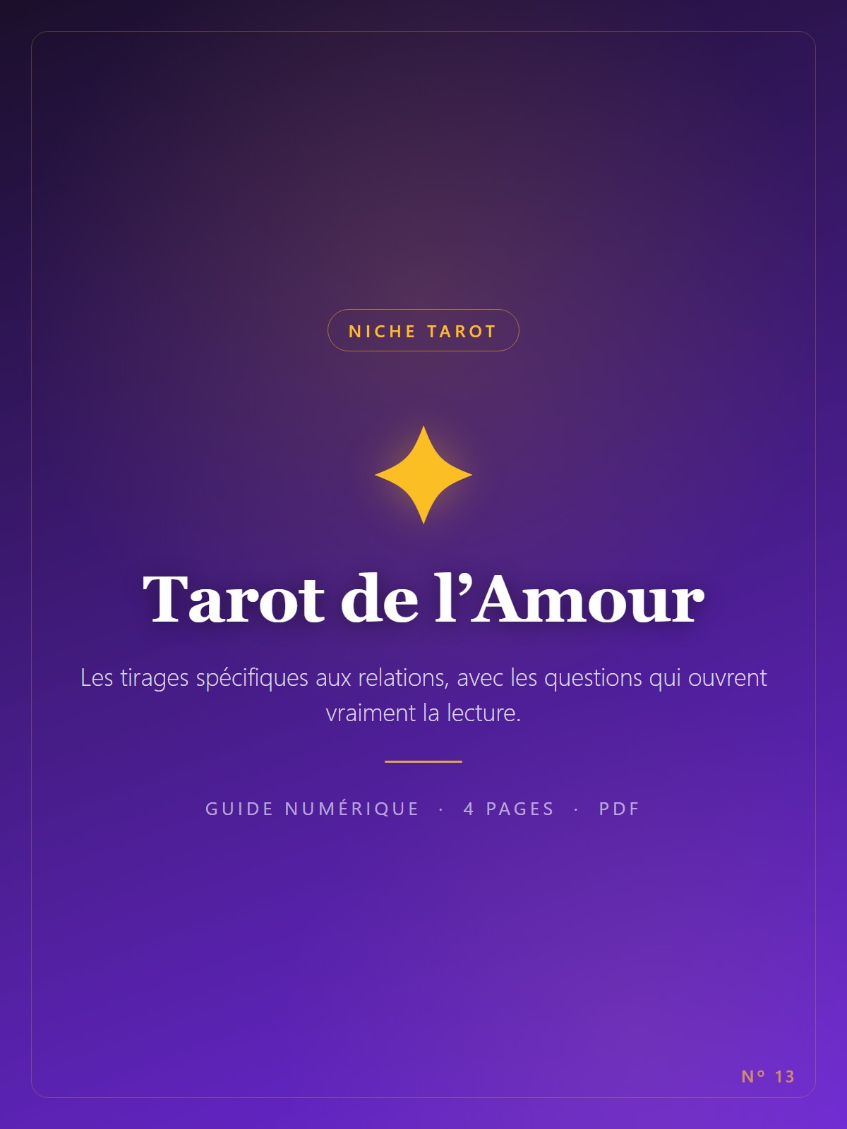 Tarot de l’Amour