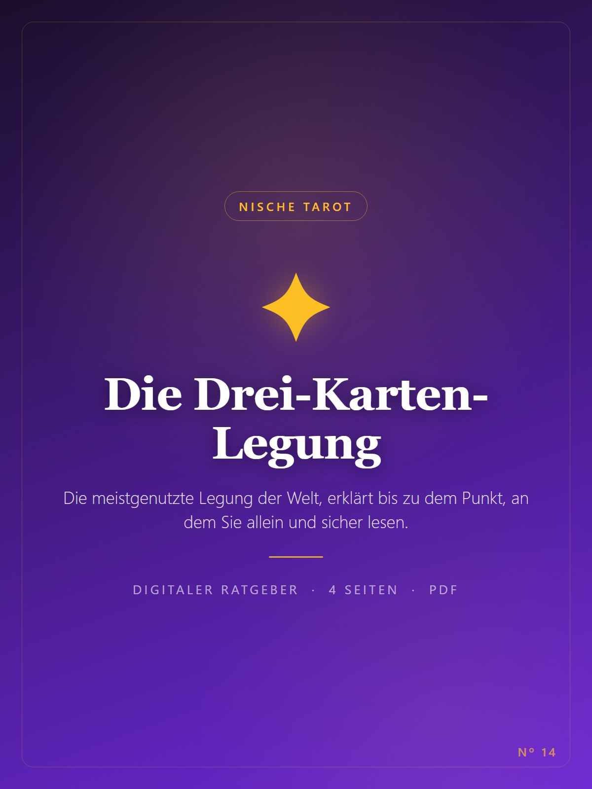 Die Drei-Karten-Legung