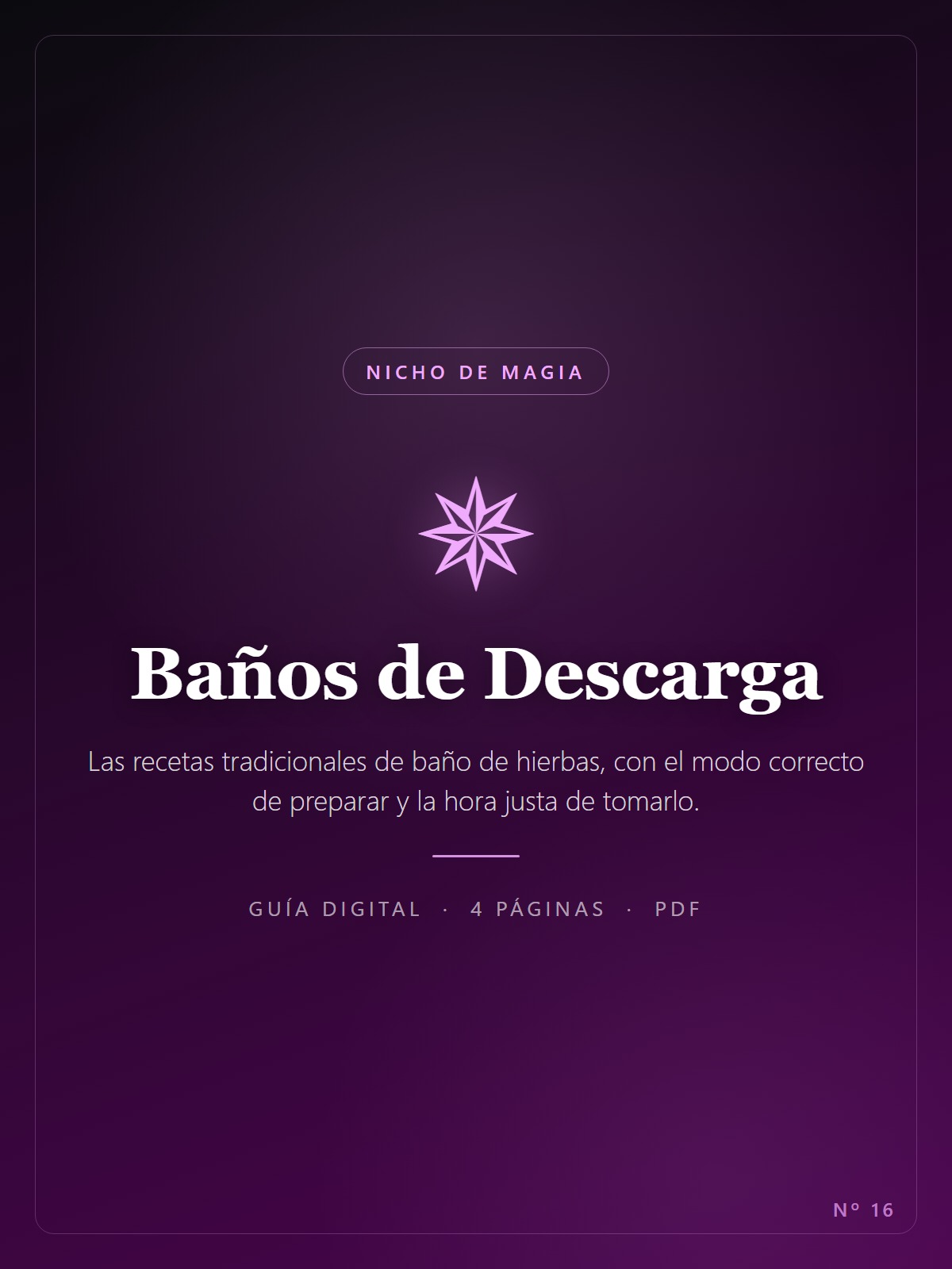 Baños de Descarga