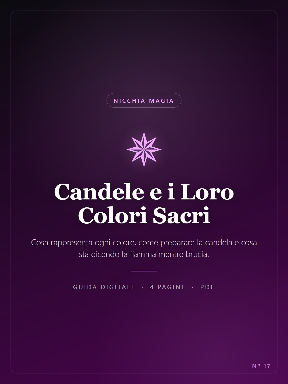 Candele e i Loro Colori Sacri