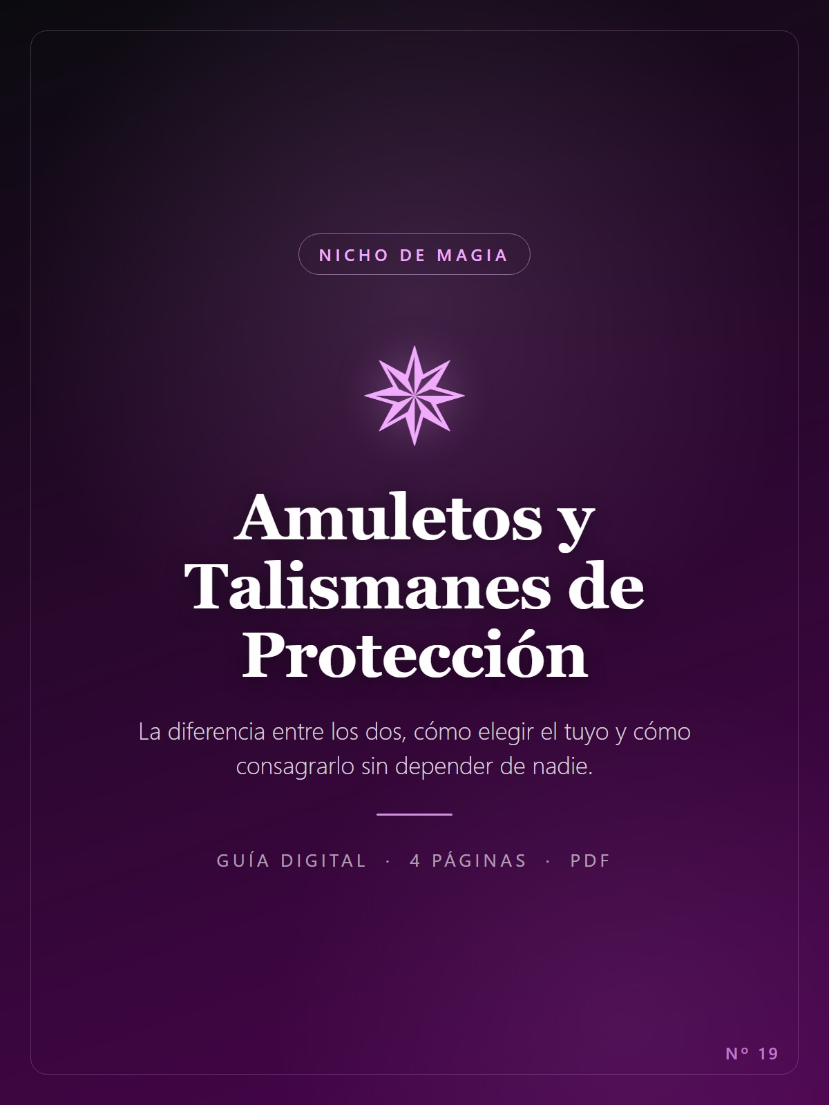 Amuletos y Talismanes de Protección