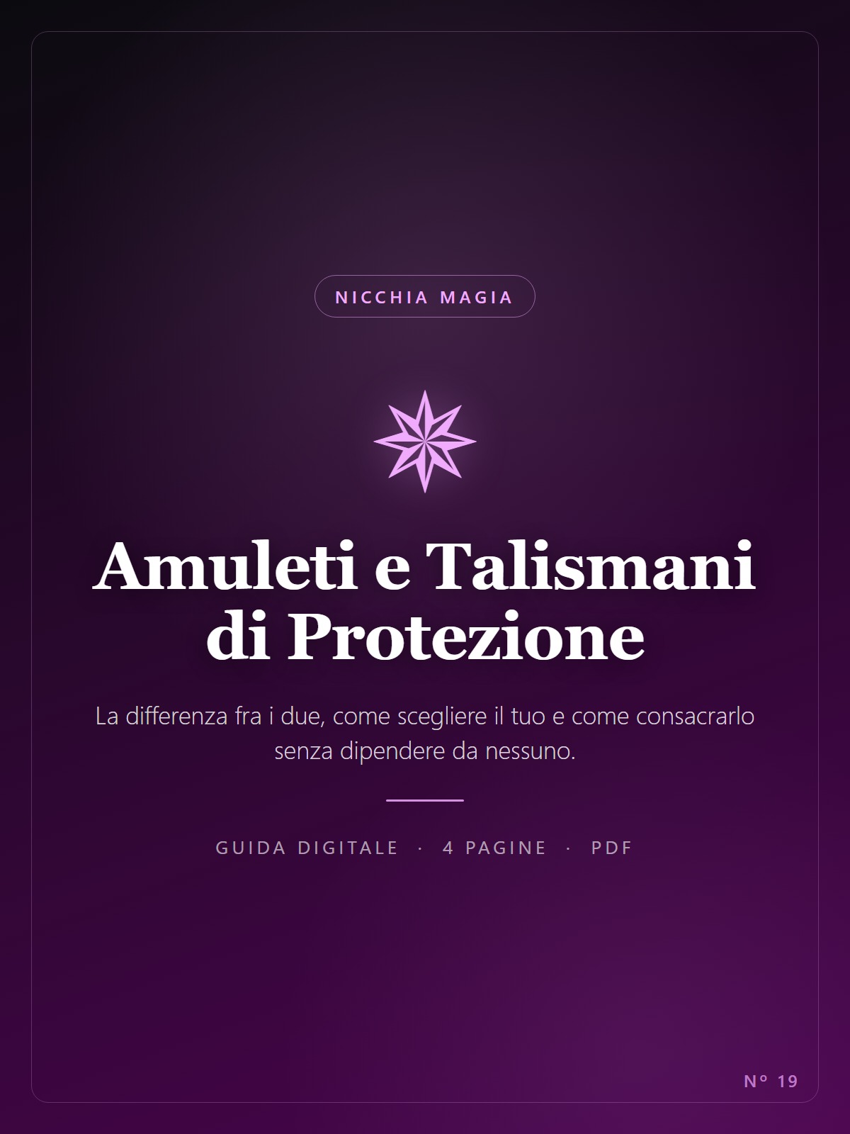 Amuleti e Talismani di Protezione