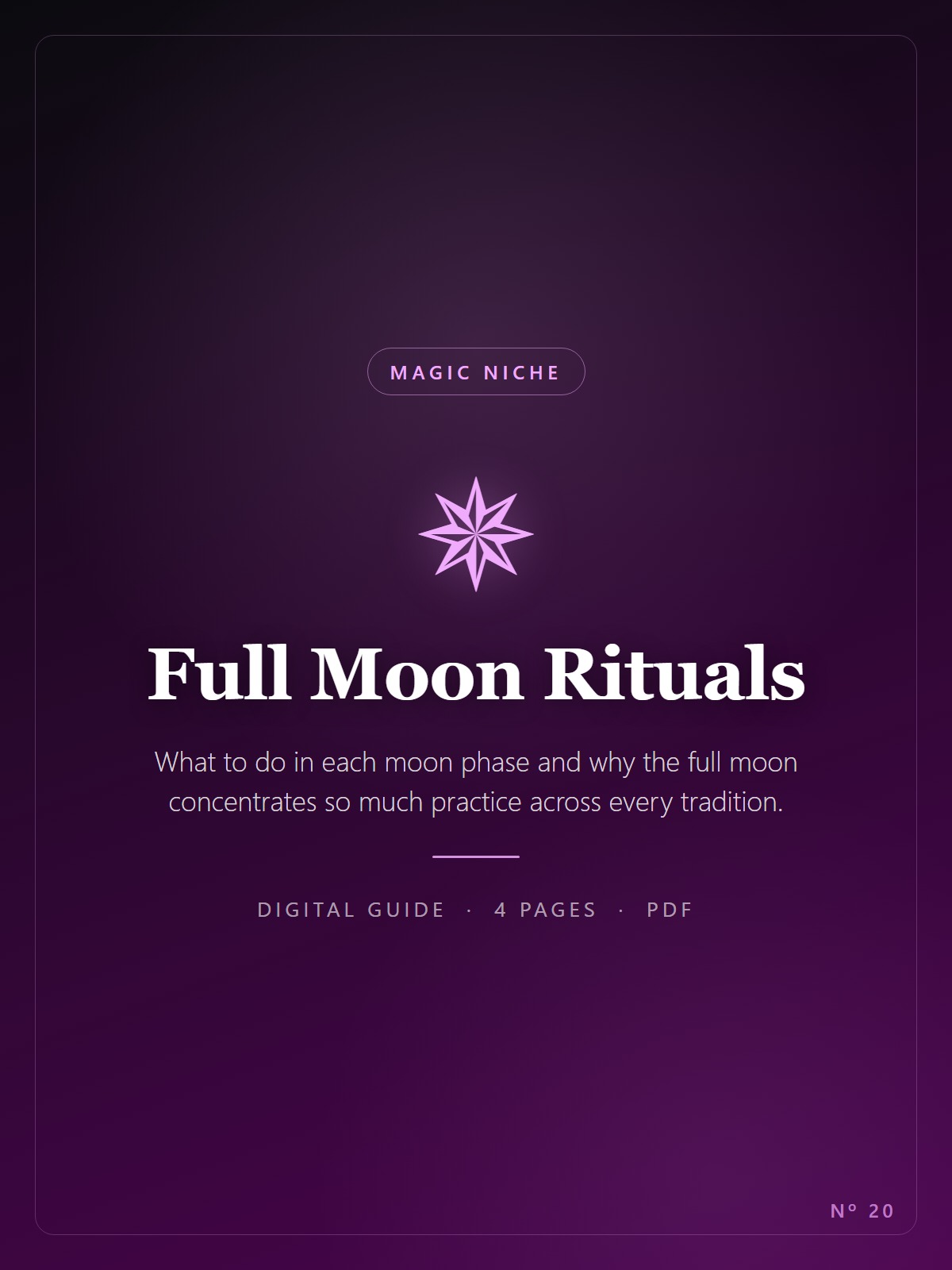 Full Moon Rituals