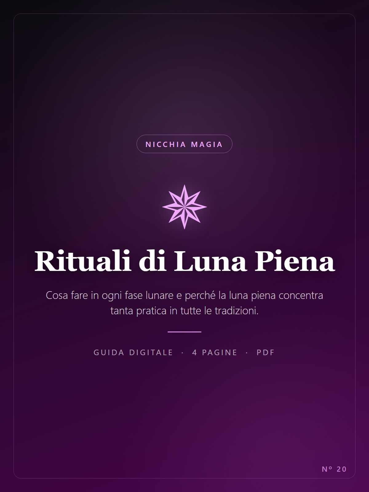 Rituali di Luna Piena