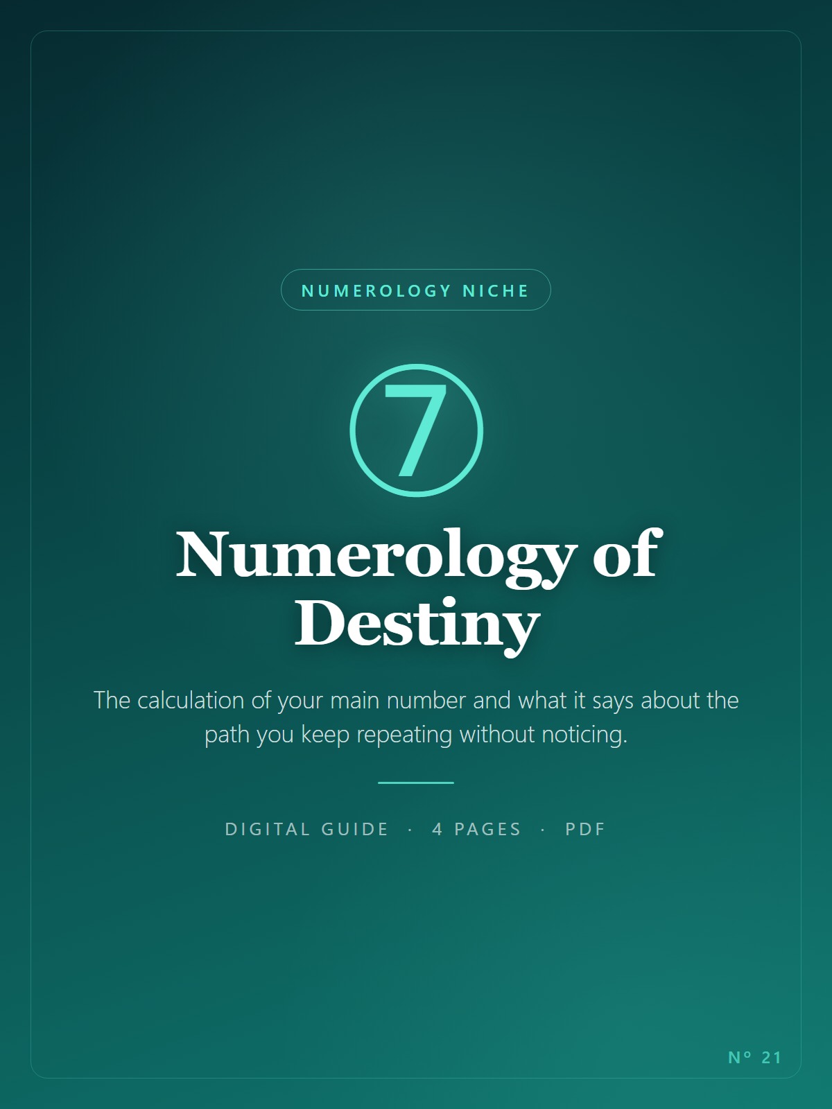 Numerology of Destiny