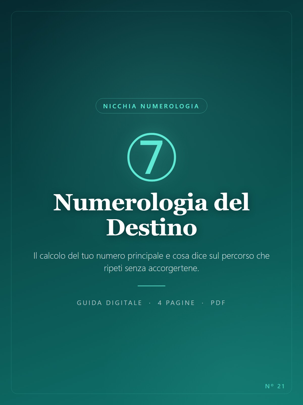 Numerologia del Destino