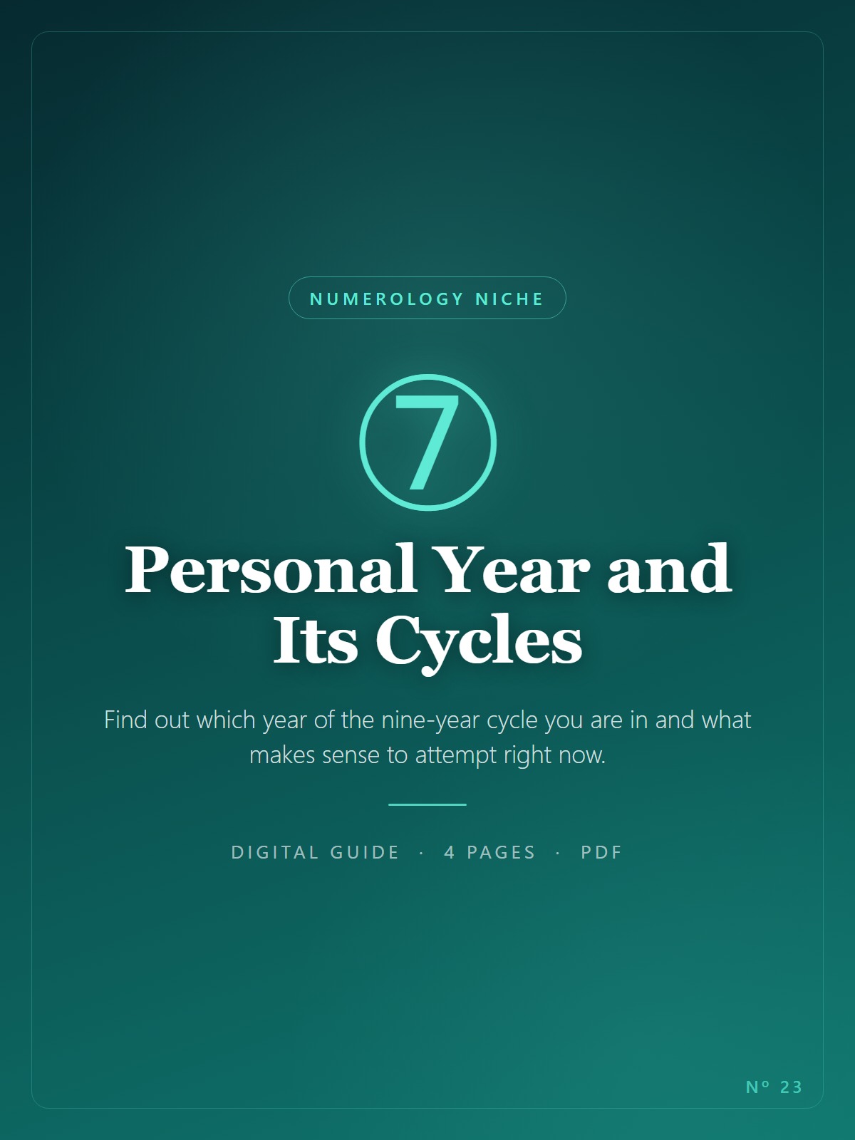 Personal Year and Its Cycles