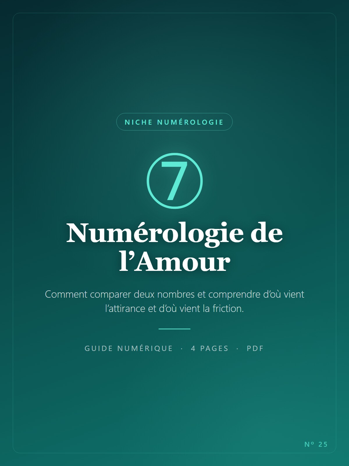 Numérologie de l’Amour