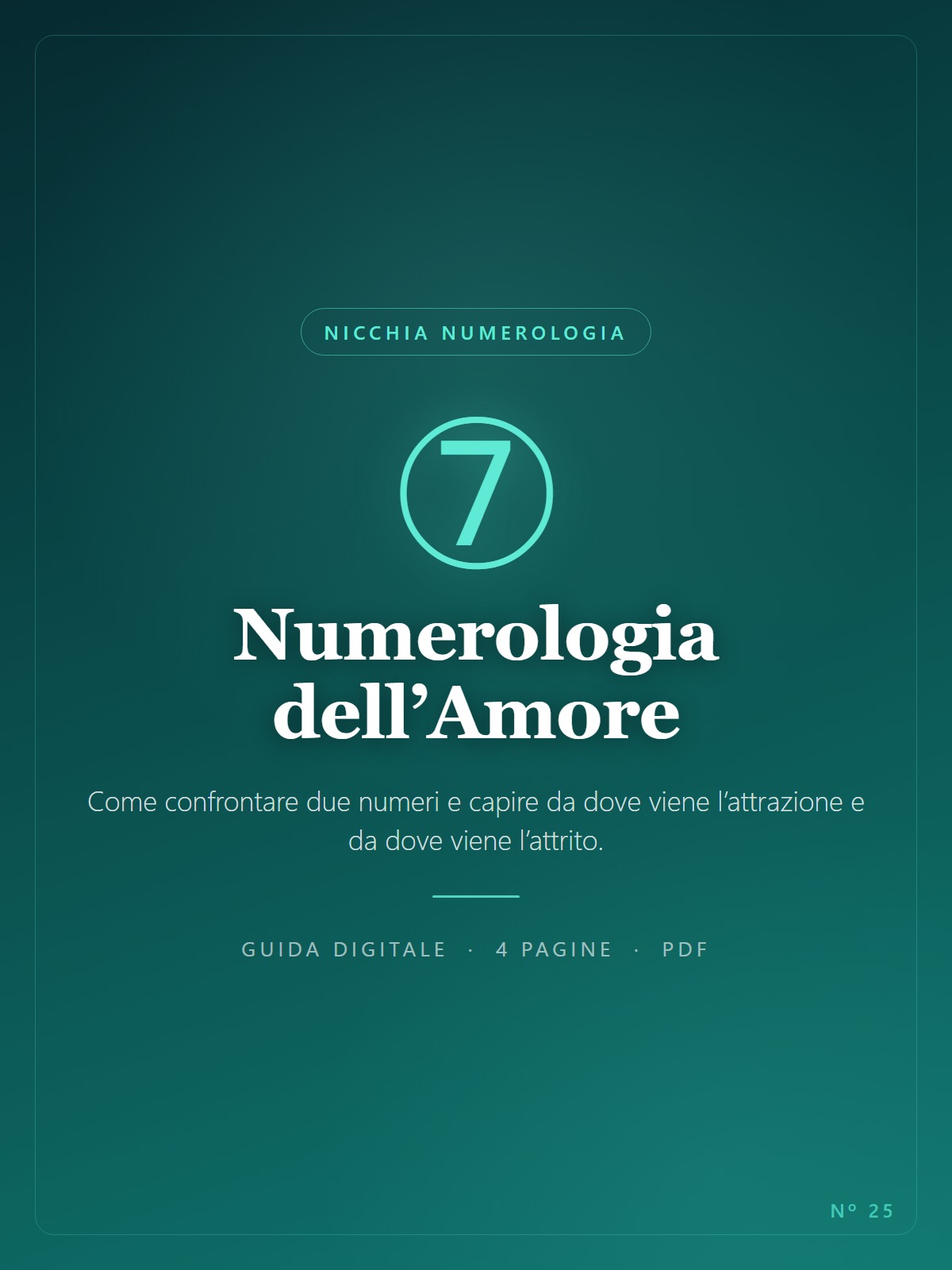 Numerologia dell’Amore
