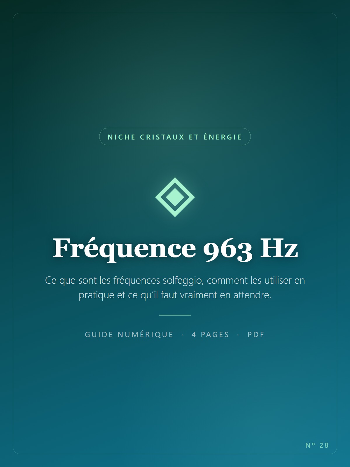 Fréquence 963 Hz