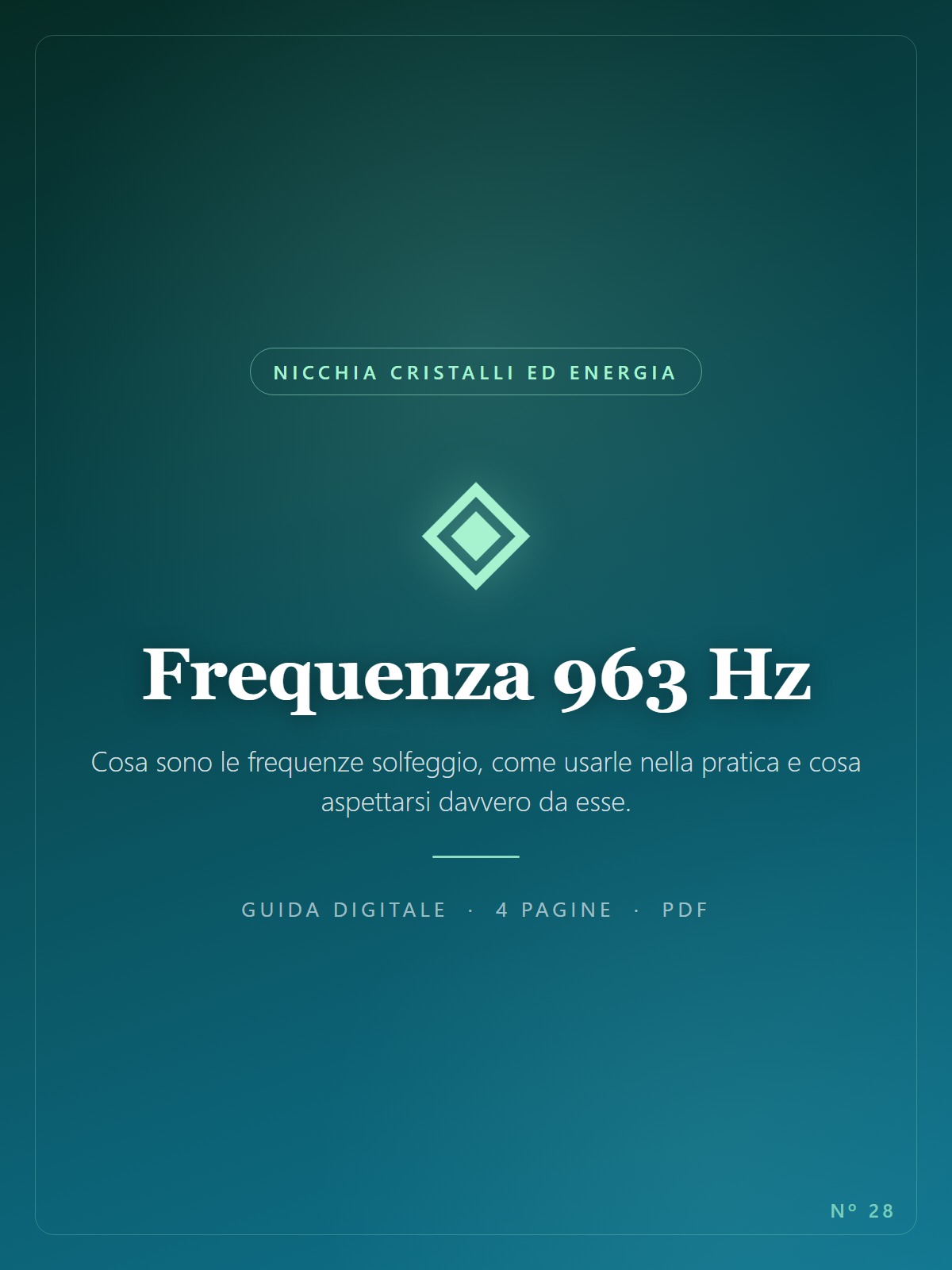 Frequenza 963 Hz