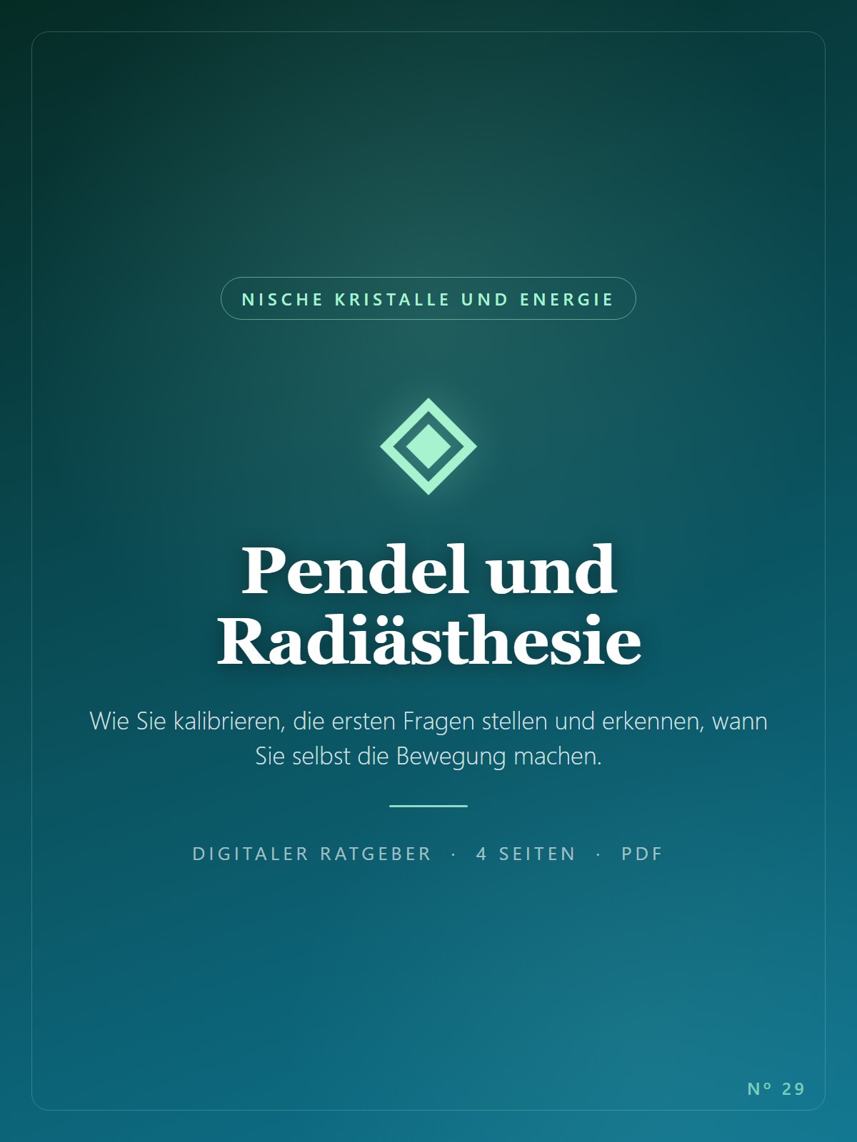 Pendel und Radiästhesie