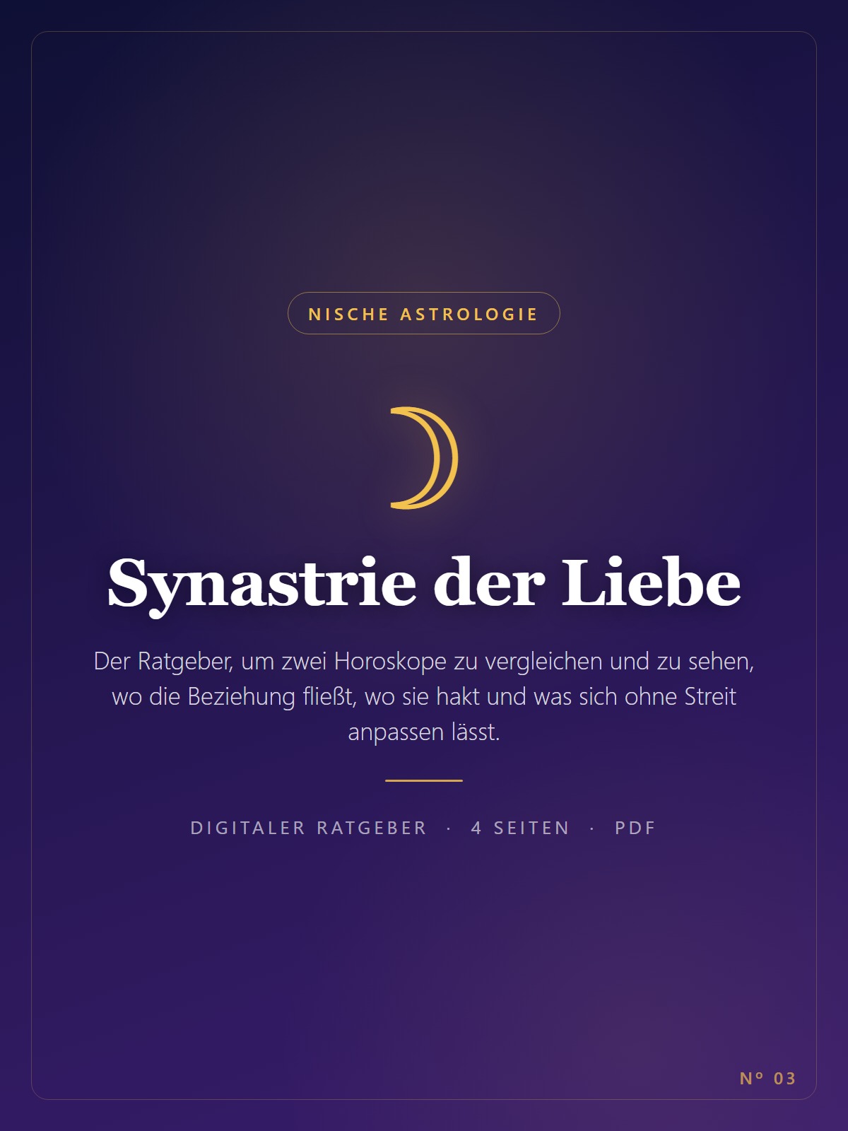 Synastrie der Liebe