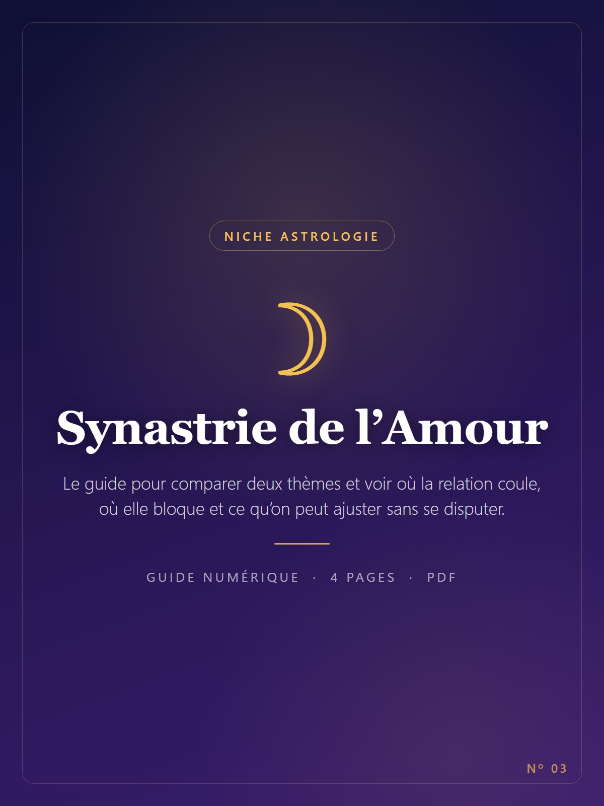 Synastrie de l’Amour