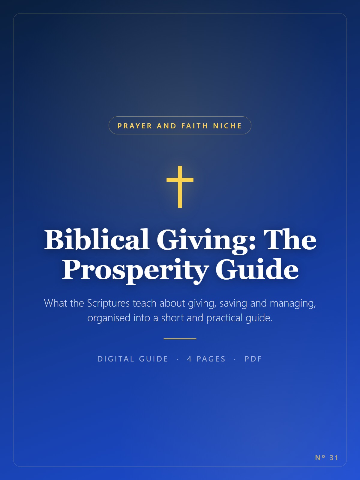 Biblical Giving: The Prosperity Guide