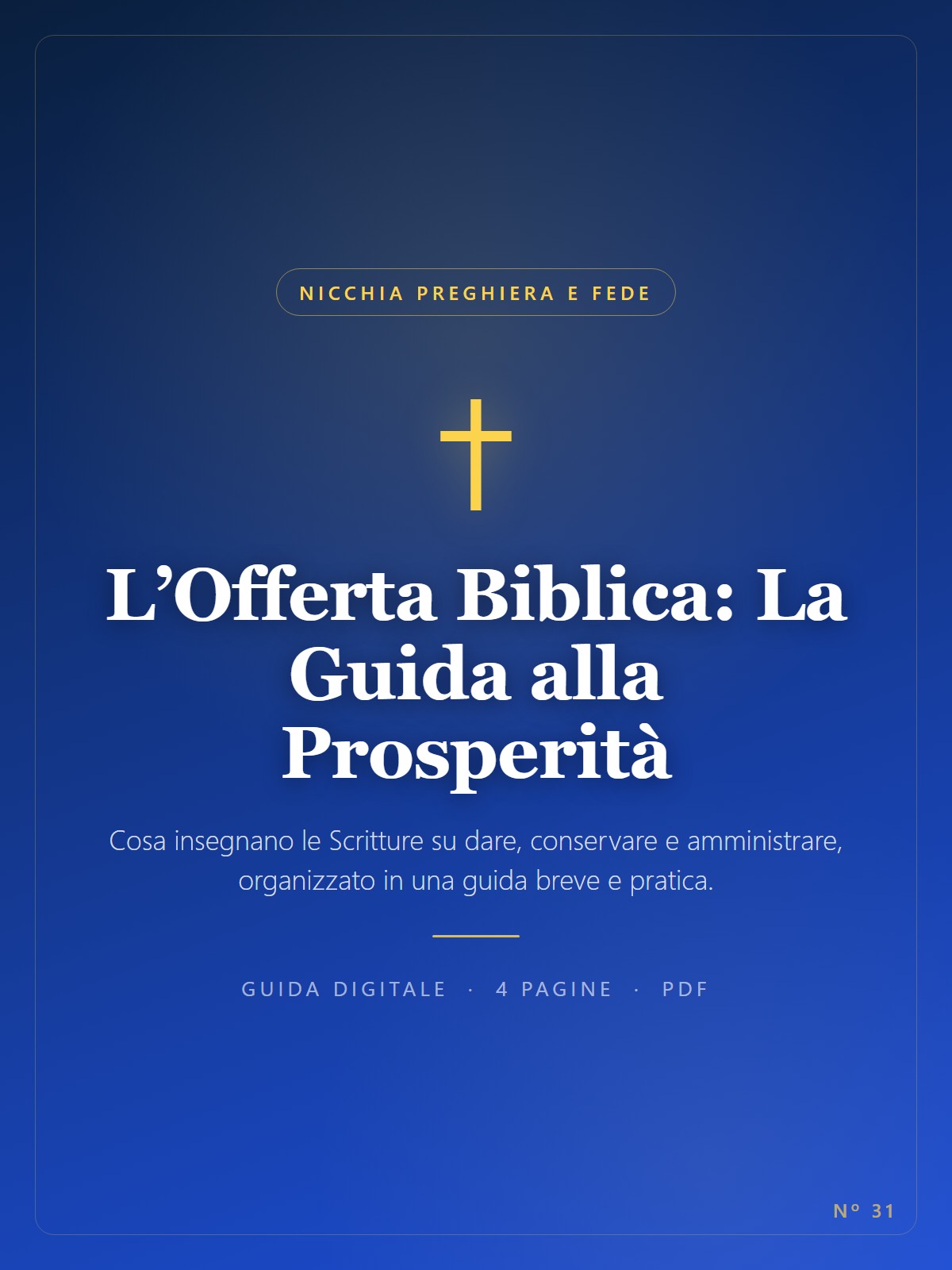 L’Offerta Biblica: La Guida alla Prosperità
