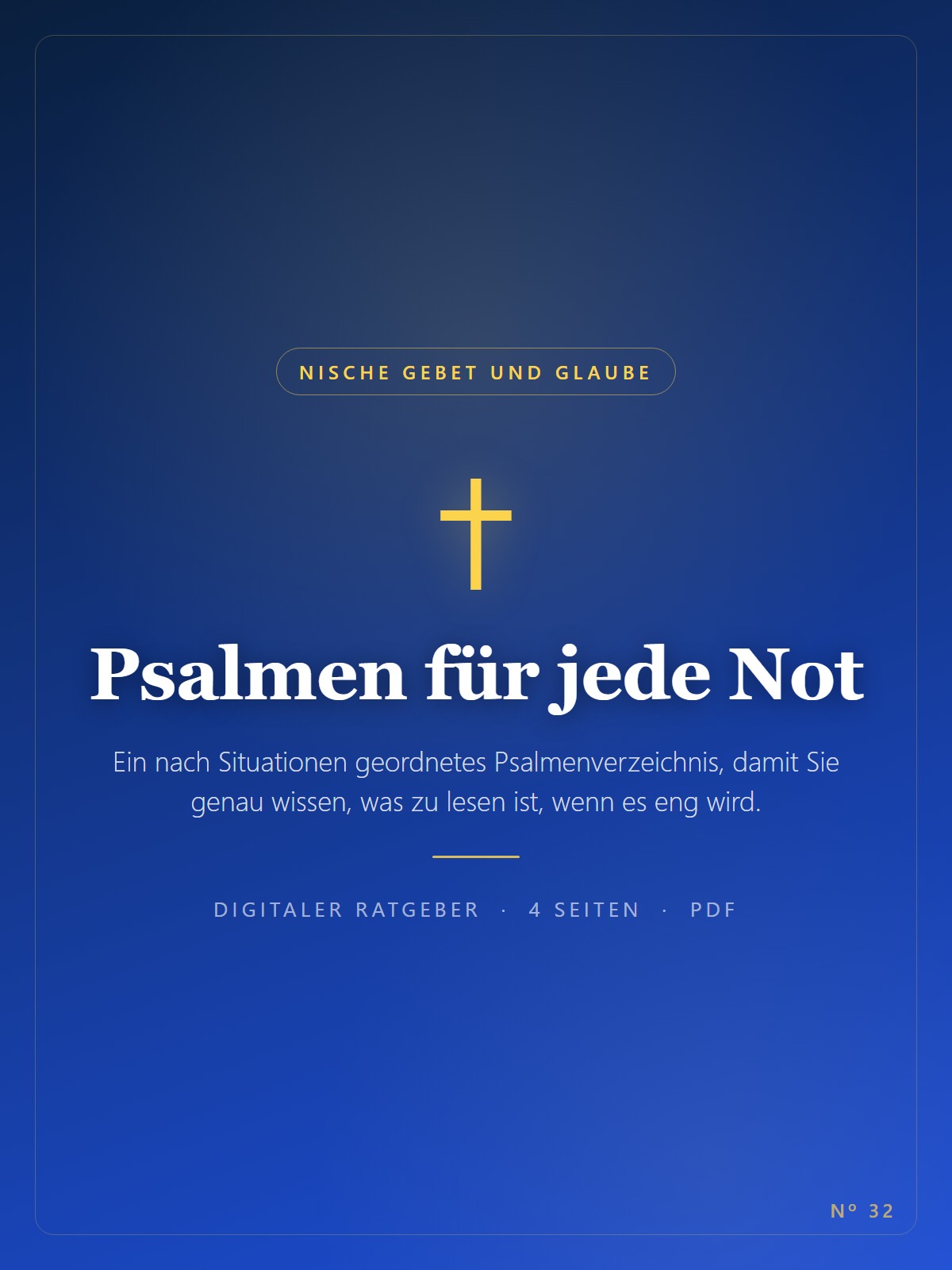 Psalmen für jede Not