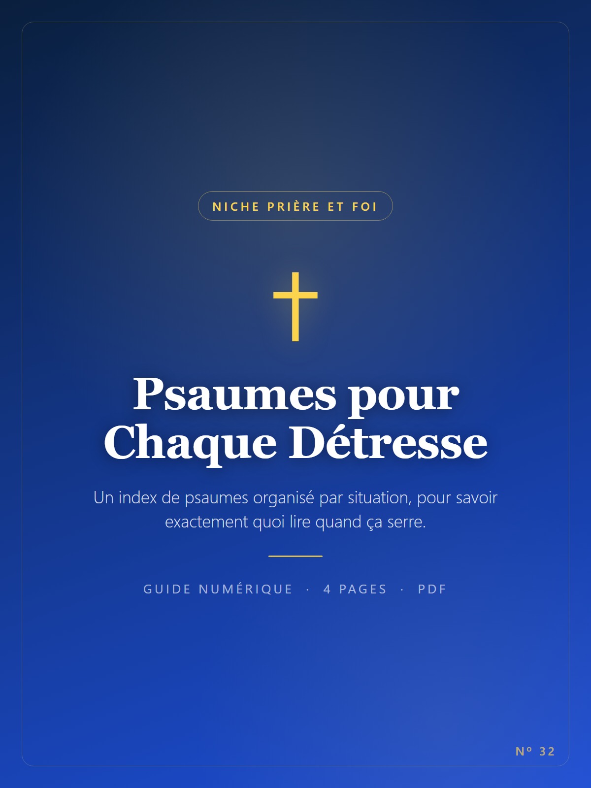 Psaumes pour Chaque Détresse