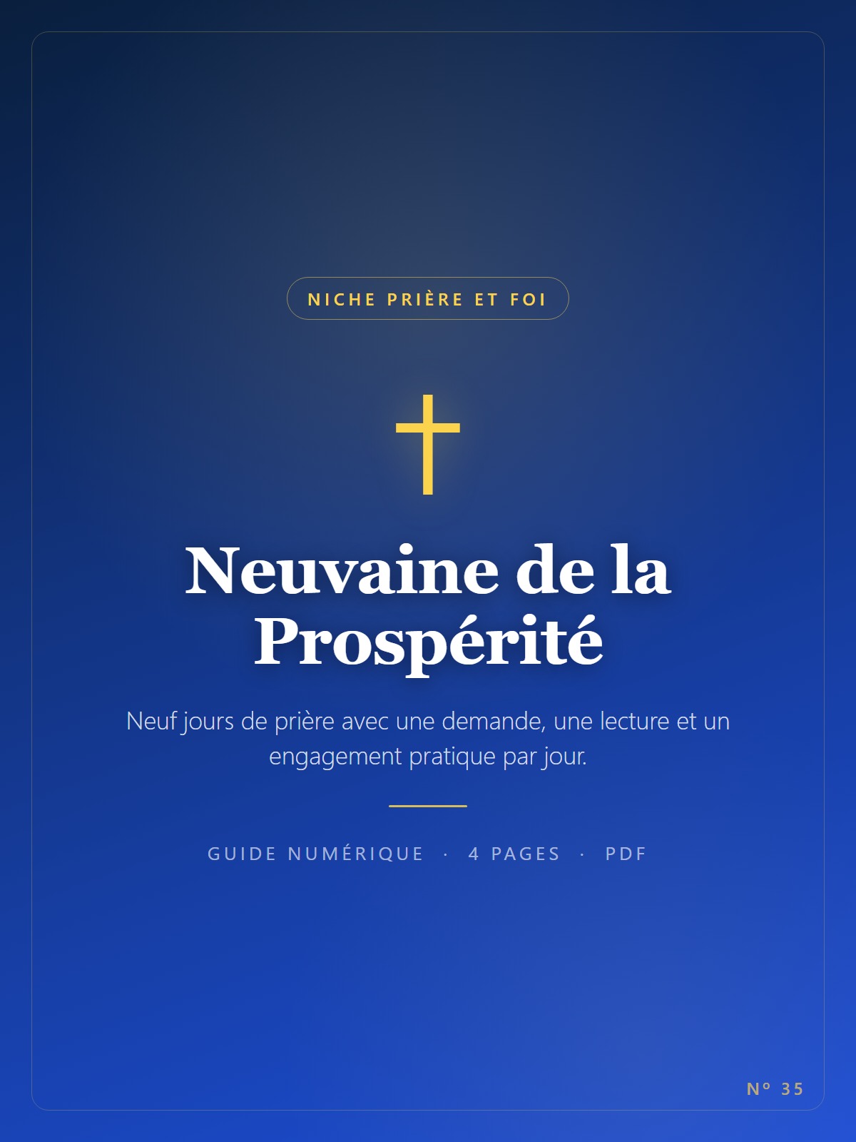 Neuvaine de la Prospérité