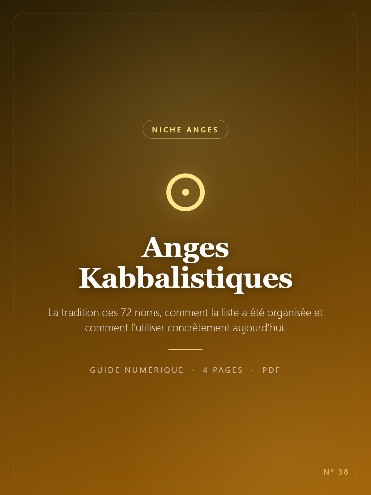 Anges Kabbalistiques