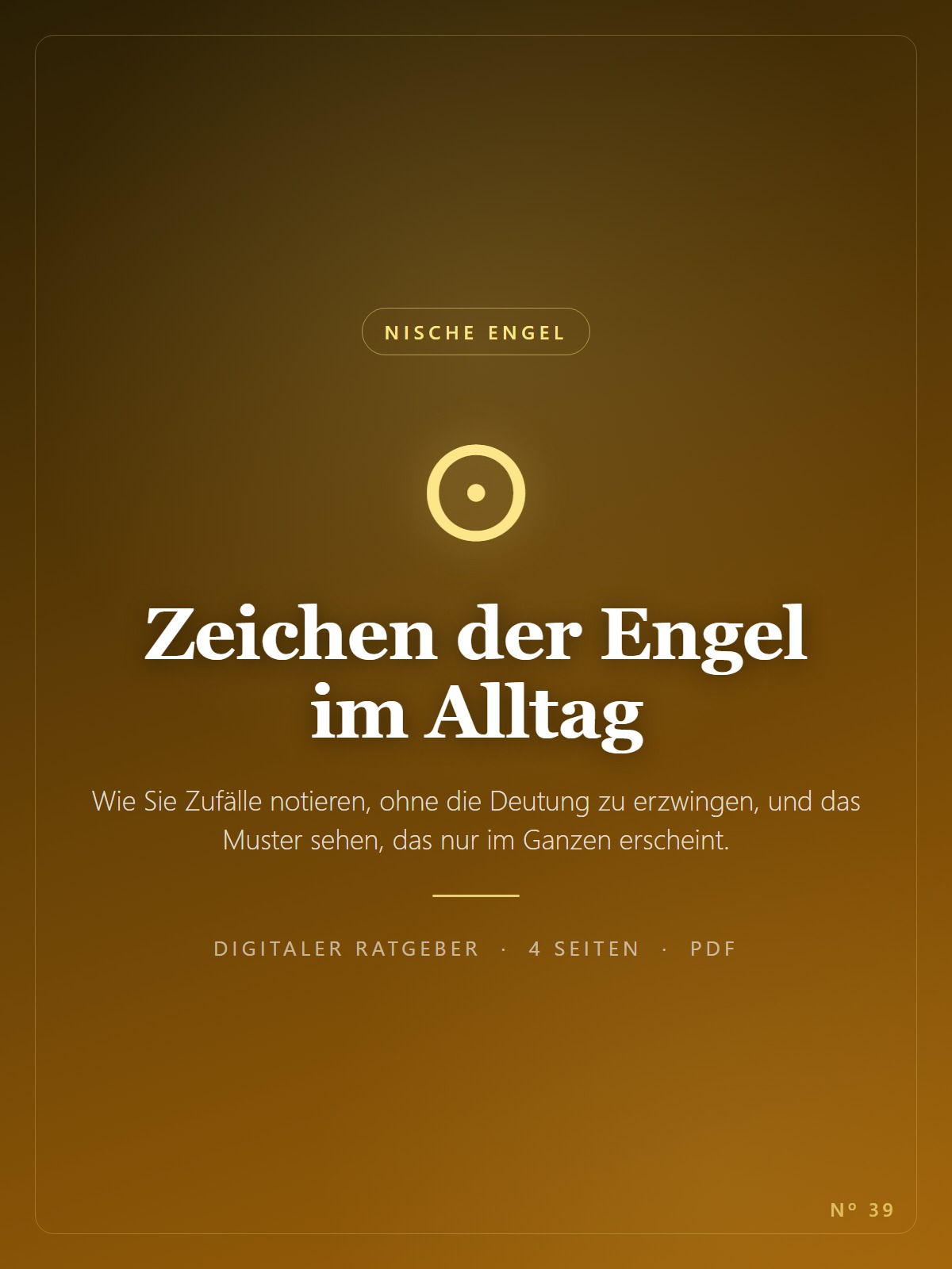 Zeichen der Engel im Alltag
