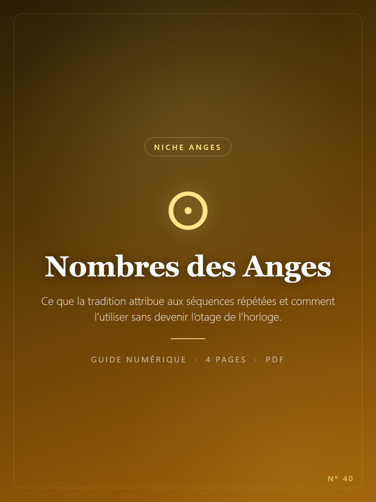 Nombres des Anges
