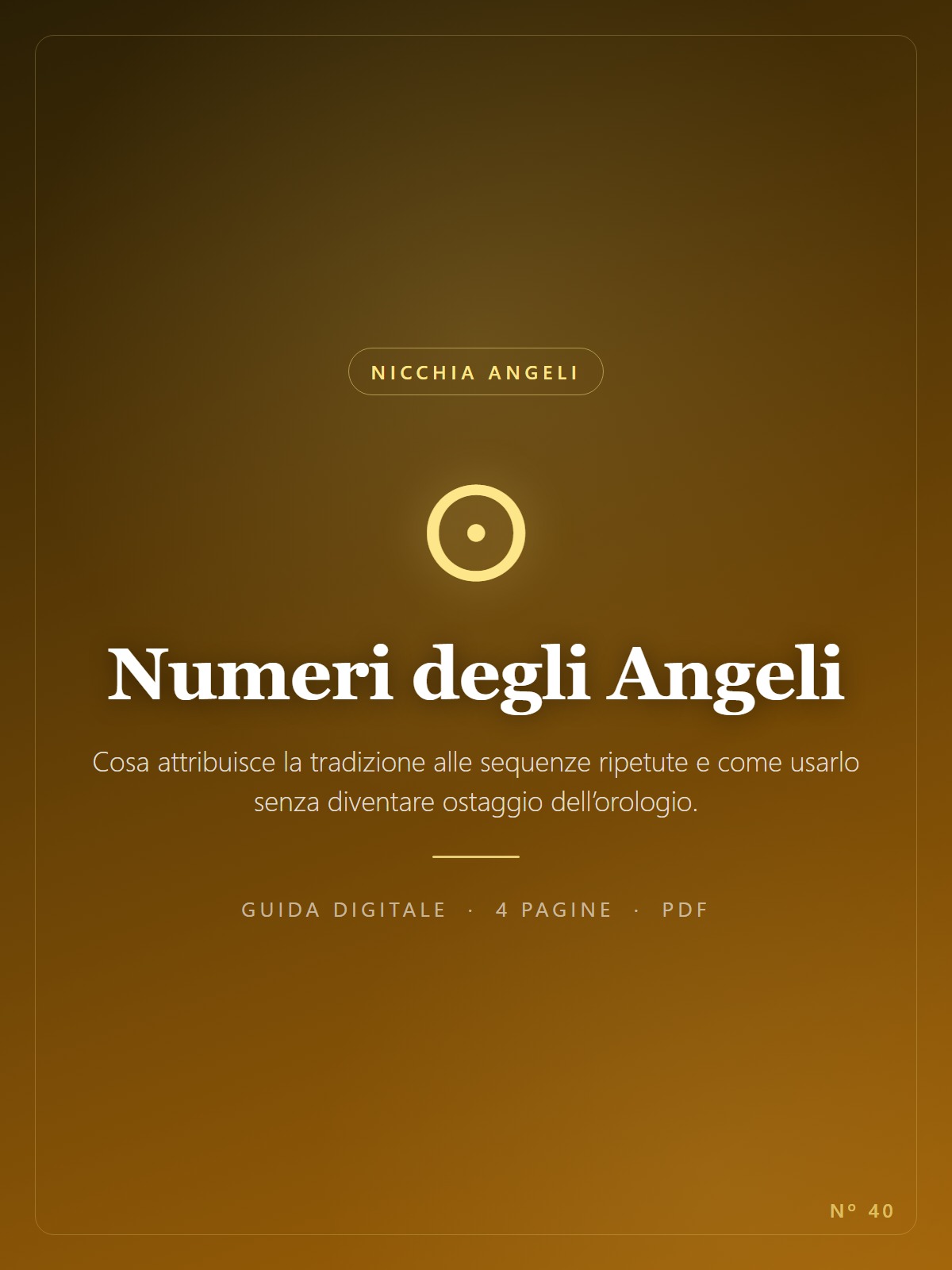 Numeri degli Angeli