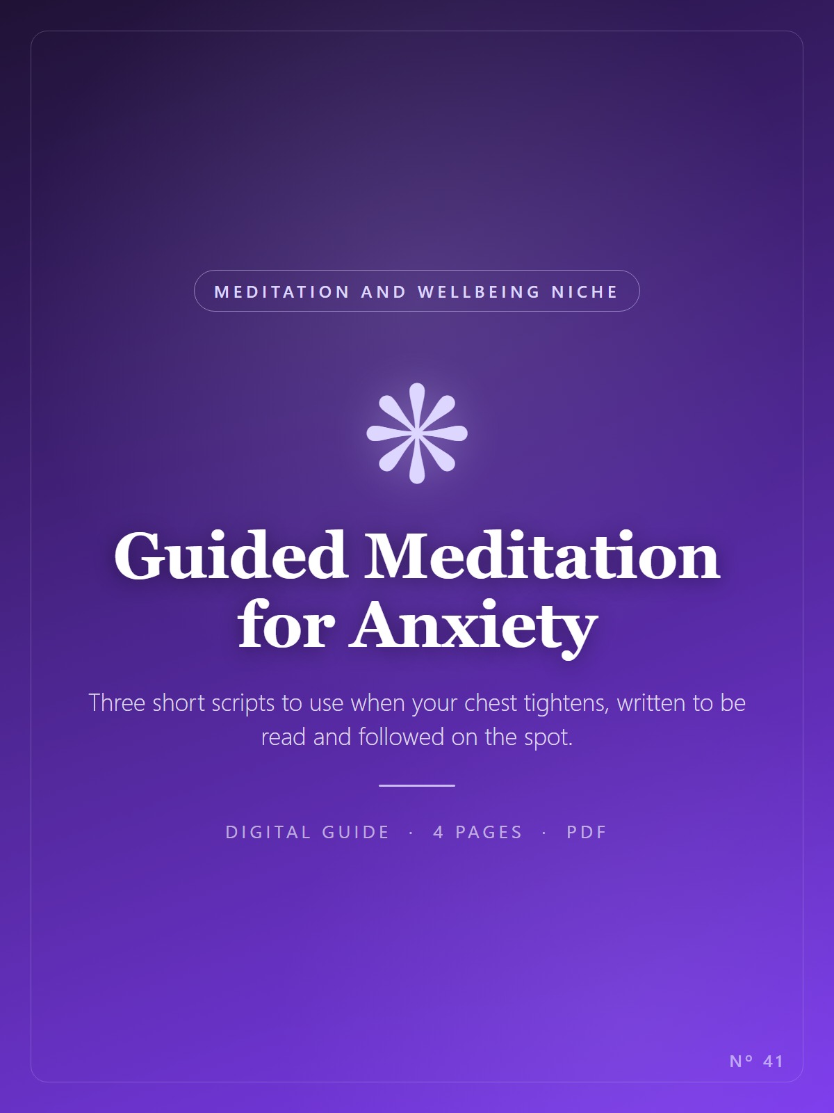 Guided Meditation for Anxiety