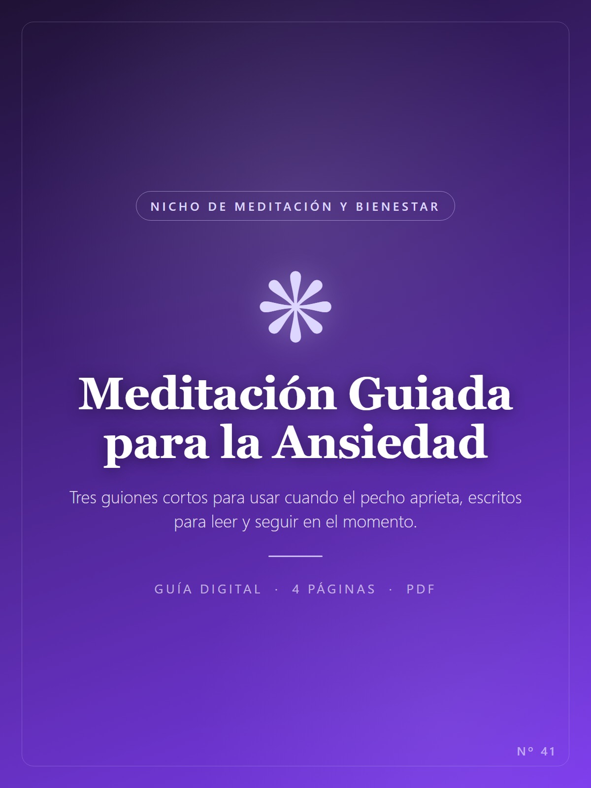 Meditación Guiada para la Ansiedad