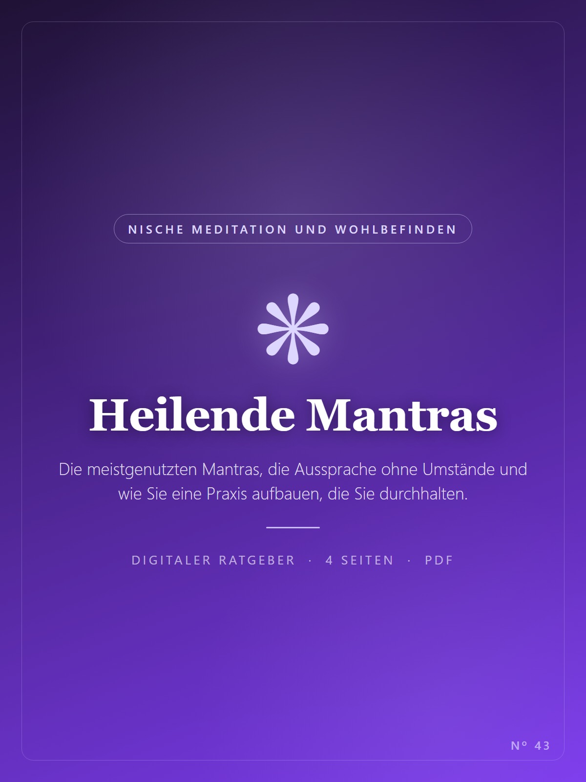 Heilende Mantras