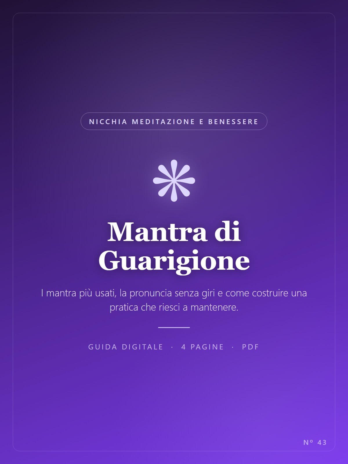 Mantra di Guarigione