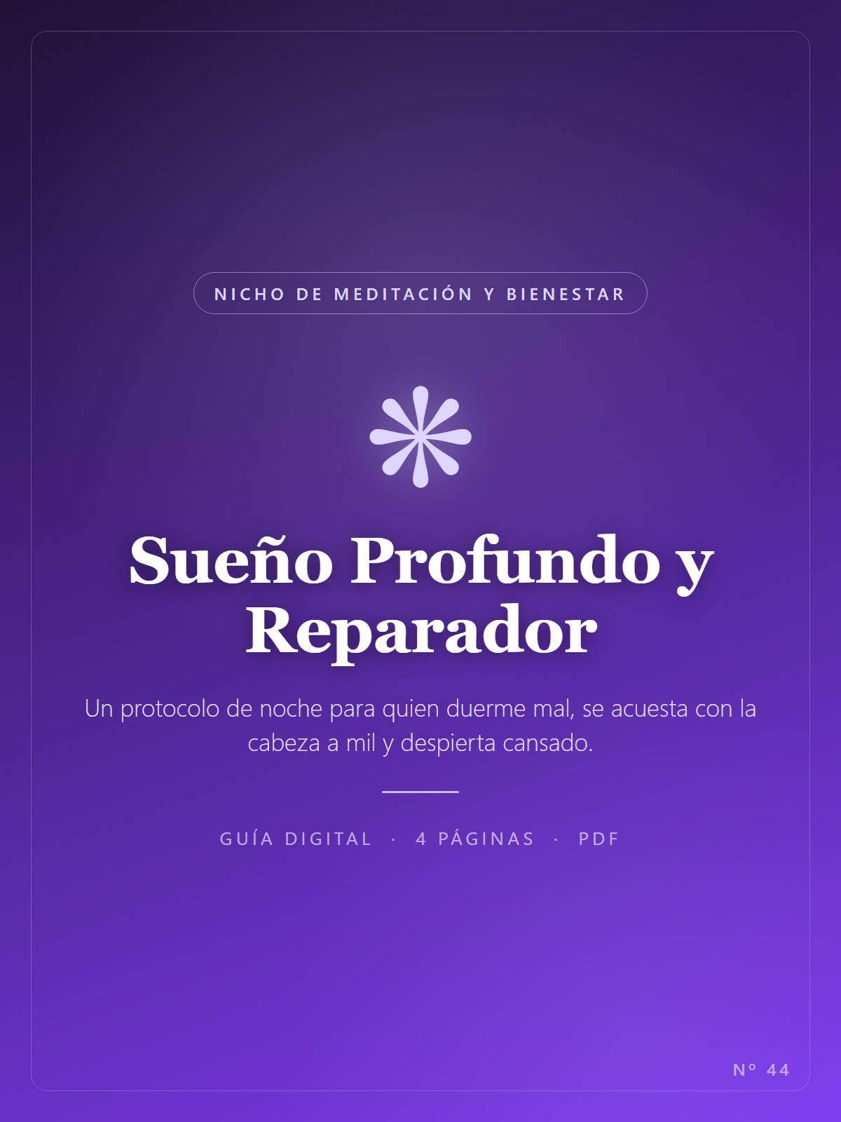 Sueño Profundo y Reparador