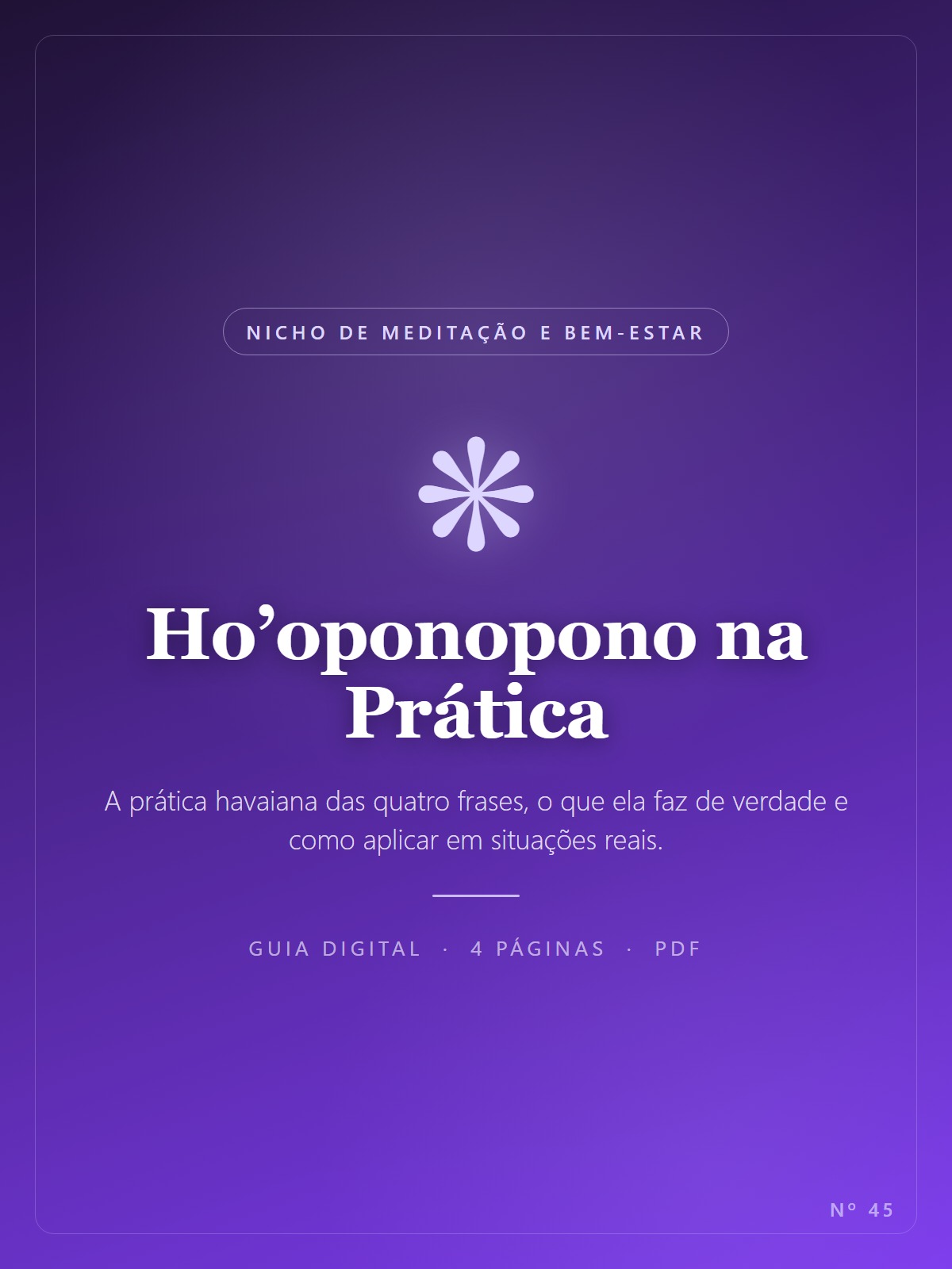 Ho’oponopono na Prática