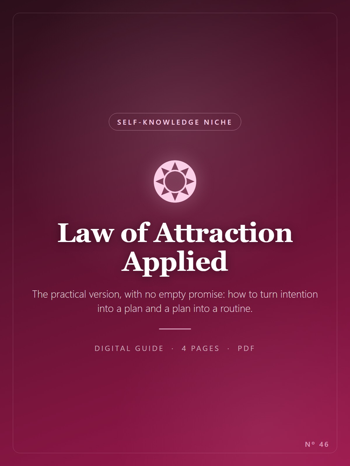 Law of Attraction Applied