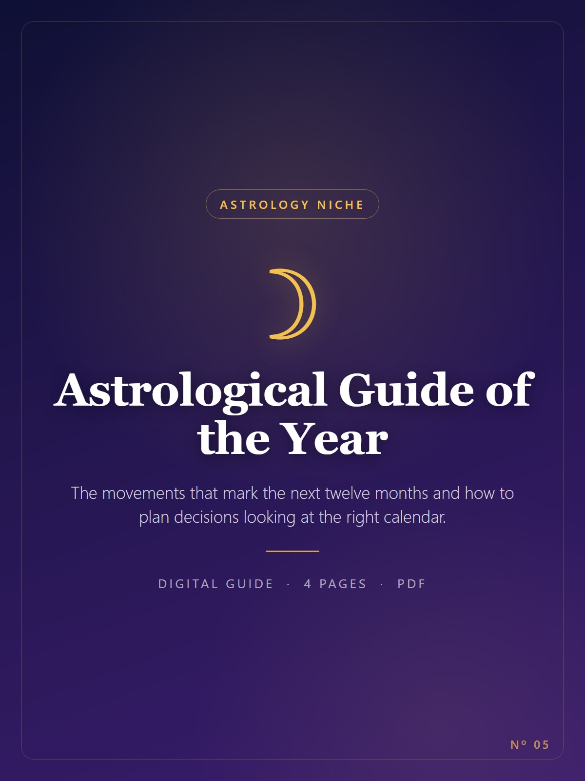 Astrological Guide of the Year