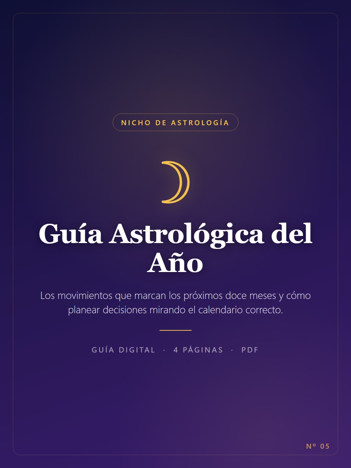 Guía Astrológica del Año