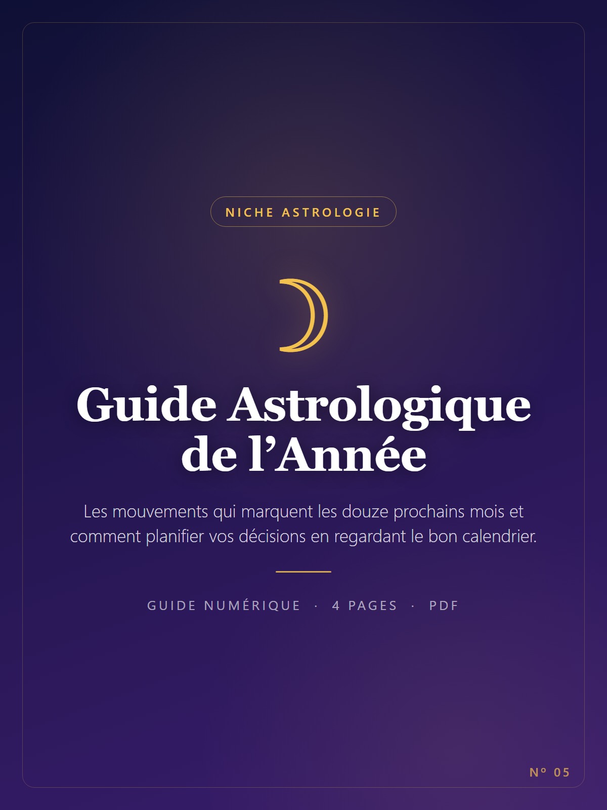 Guide Astrologique de l’Année