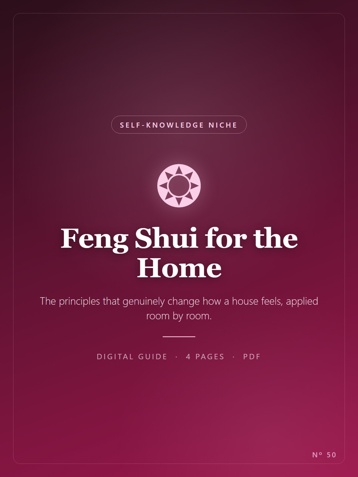 Feng Shui for the Home