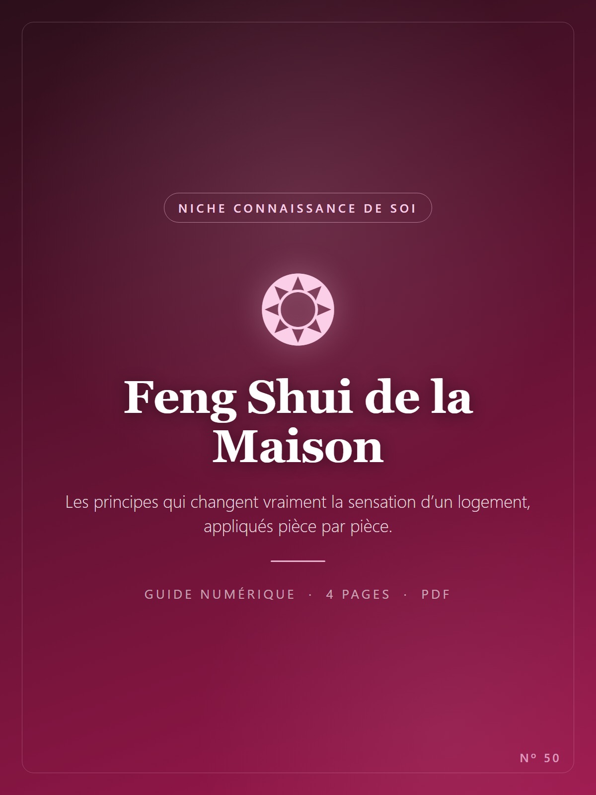 Feng Shui de la Maison