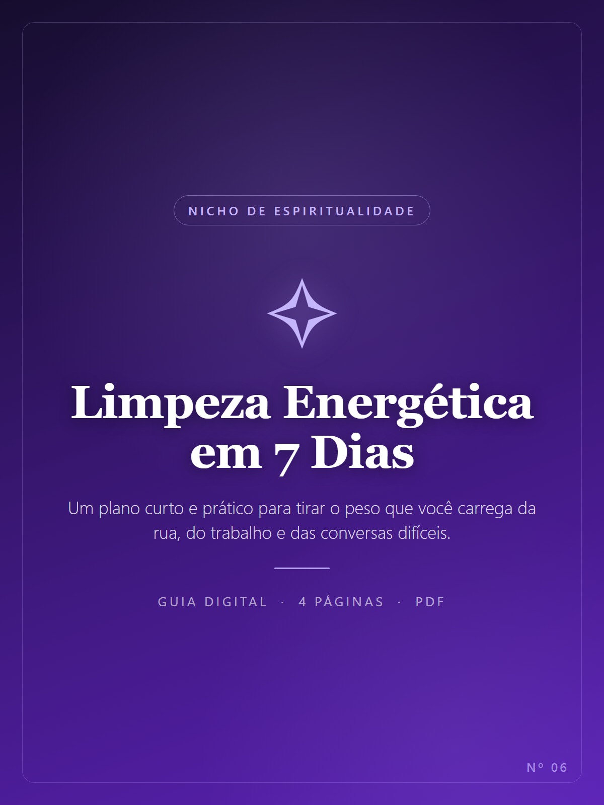 Limpeza Energética em 7 Dias